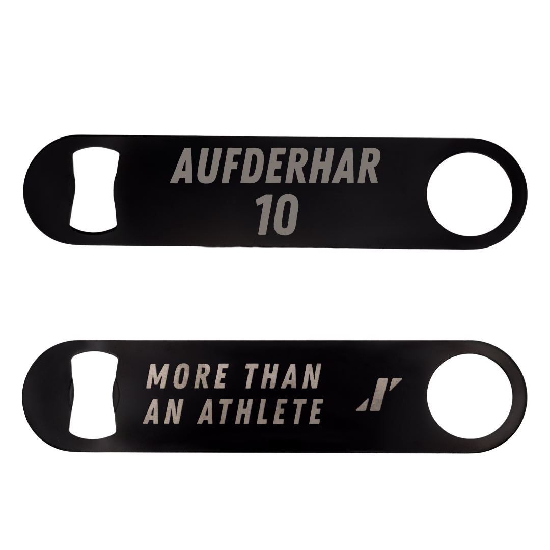 Catawba College Baseball Black Bottle Opener - #10 Royce Aufderhar