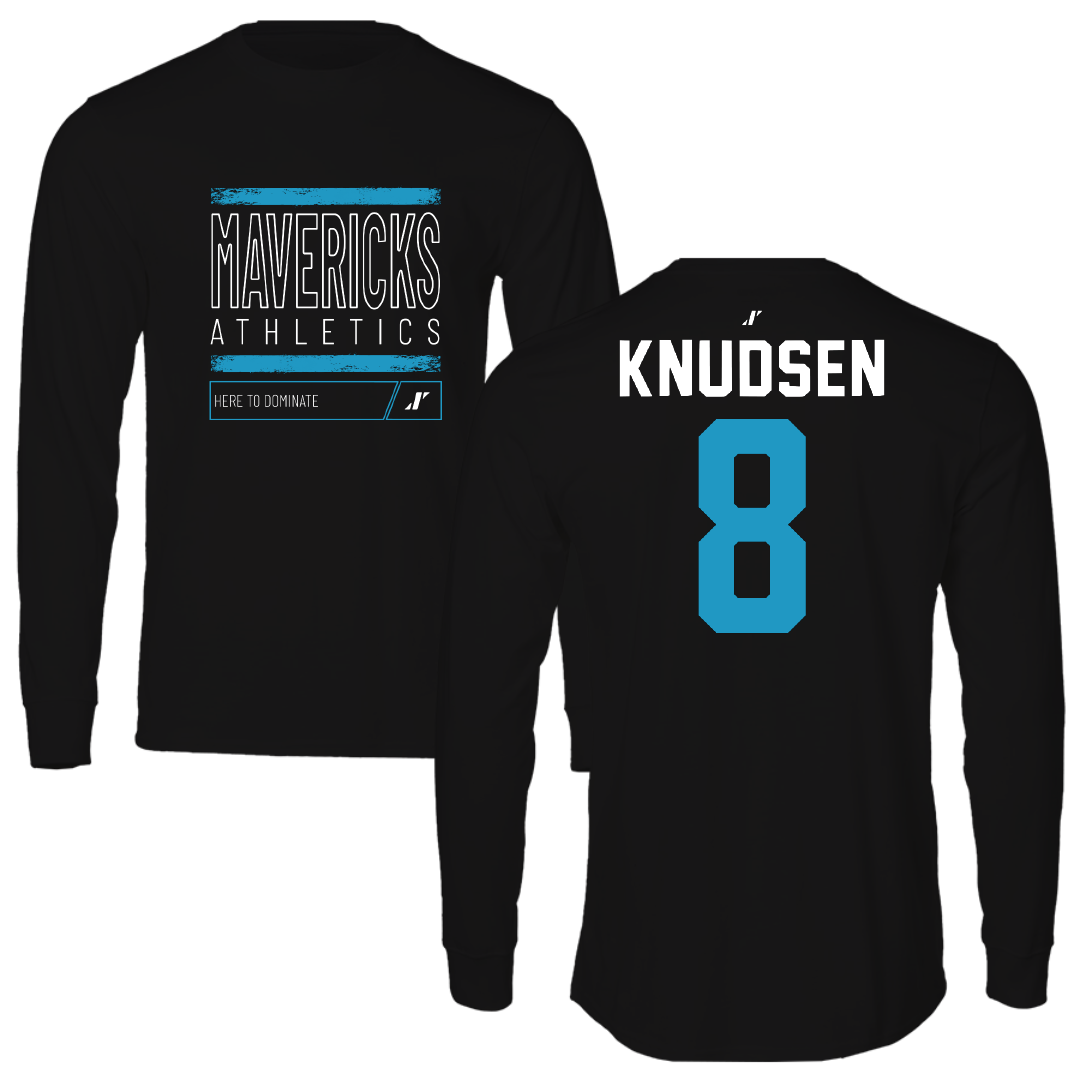 Mercy University Lacrosse Black Dominate Performance Long Sleeve - #8 Sofia Knudsen