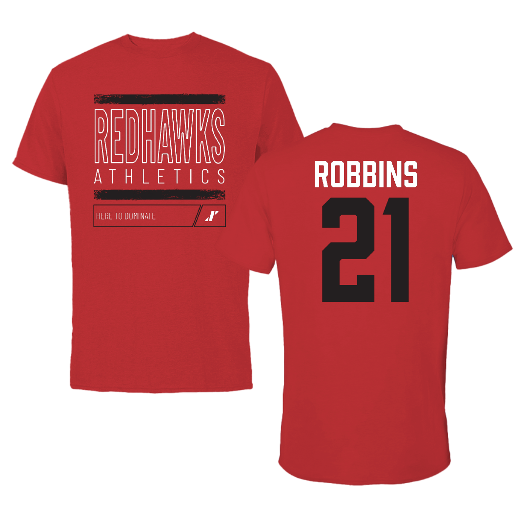 Southeast Missouri State University Softball Red Dominate Tee - #21 Abby Robbins