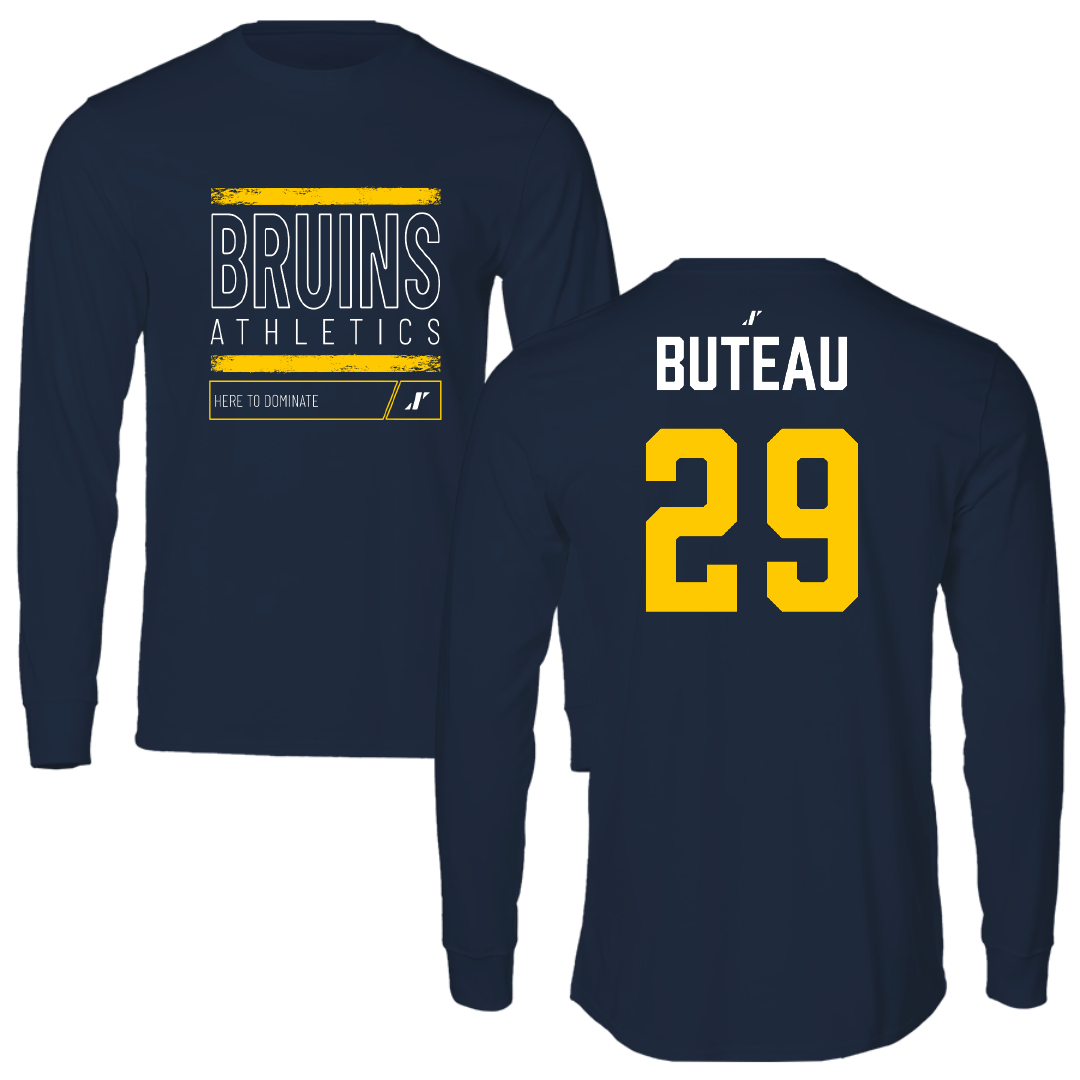 Carolina University Baseball Navy Dominate Long Sleeve - #29 Tanner Buteau