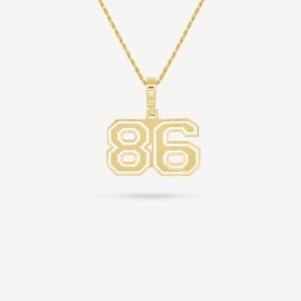 Gold Presidents Pendant and Chain - #86 Weston Adams