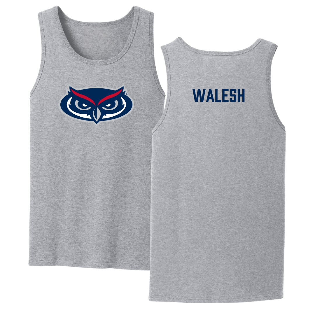 Florida Atlantic University Dance Sport Gray Tank Top - Ashley Walesh