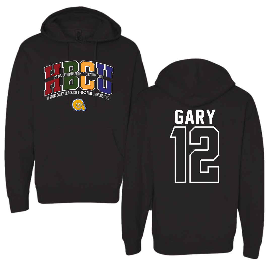 Albany State University Basketball Black HBCU Hoodie - #12 Christian Gary