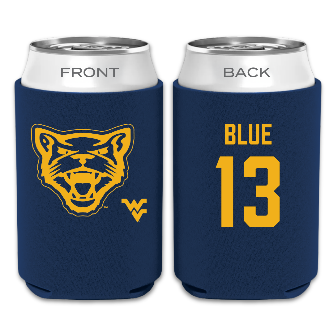 Potomac State College Baseball Navy Can Cooler - #13 Peyton Blue