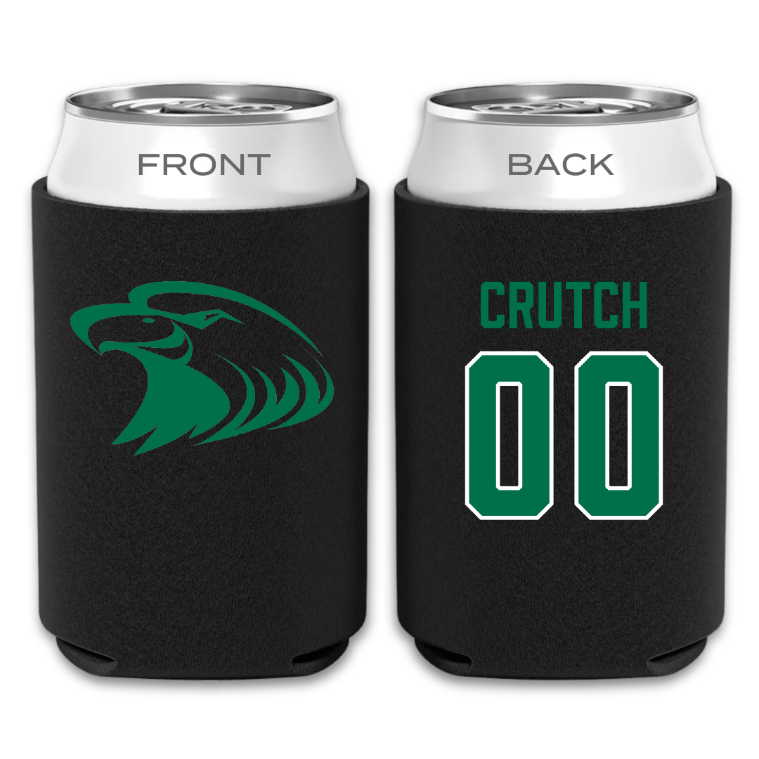 Central Methodist University Football Black Can Cooler - #00 Elijah Crutch