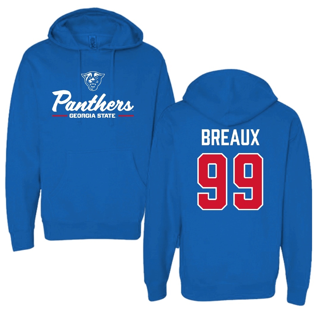 Georgia State University Softball Blue General Hoodie - #99 Samantha Breaux