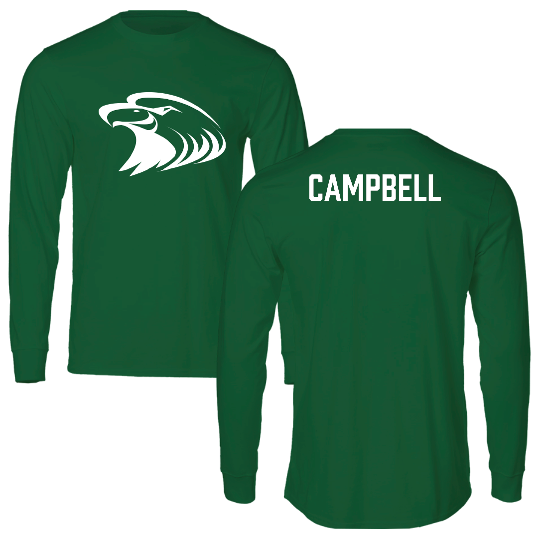 Central Methodist University Cheer Green Performance Long Sleeve - Abigail Campbell