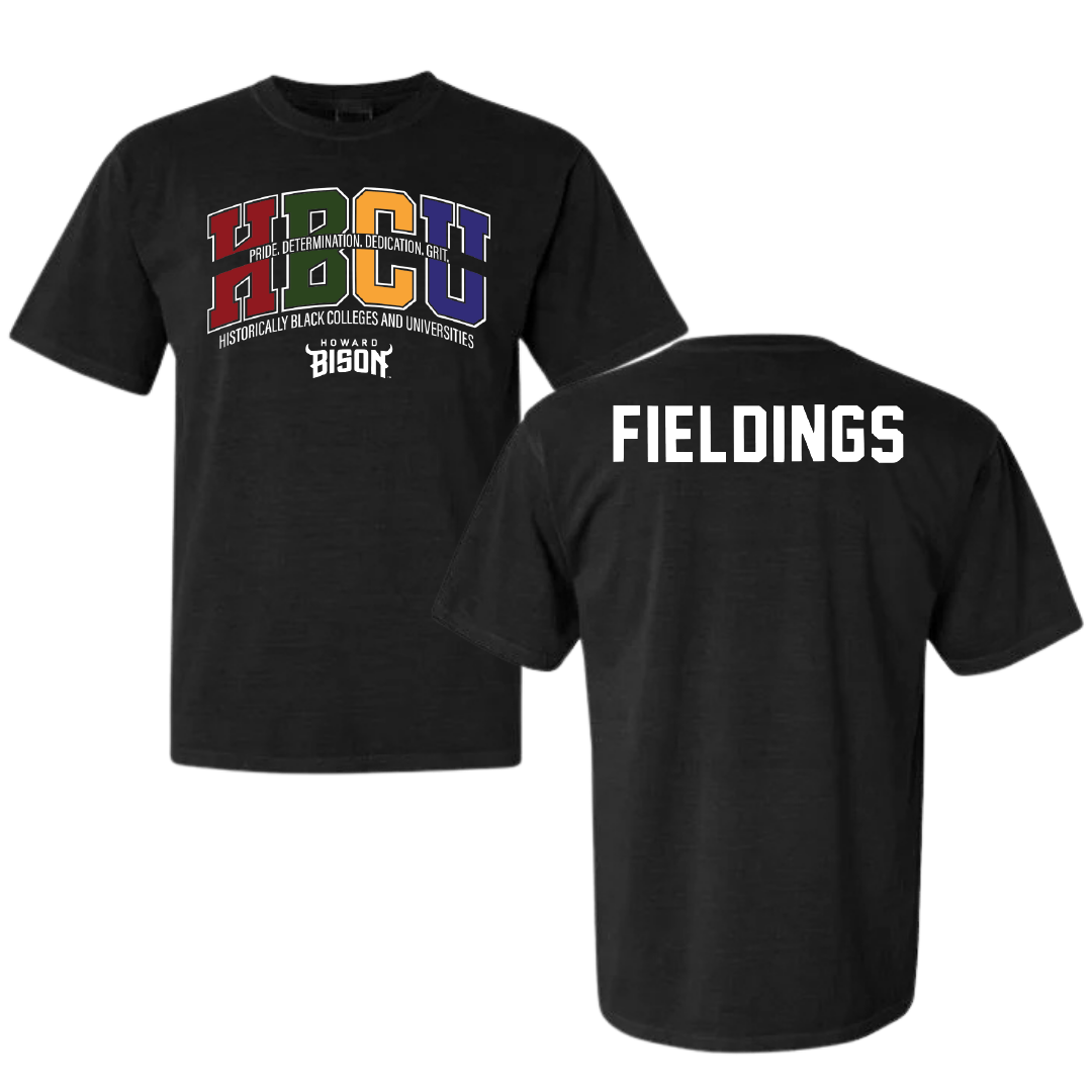 Howard University Golf Black HBCU Comfort Colors Tee - Paris Fieldings
