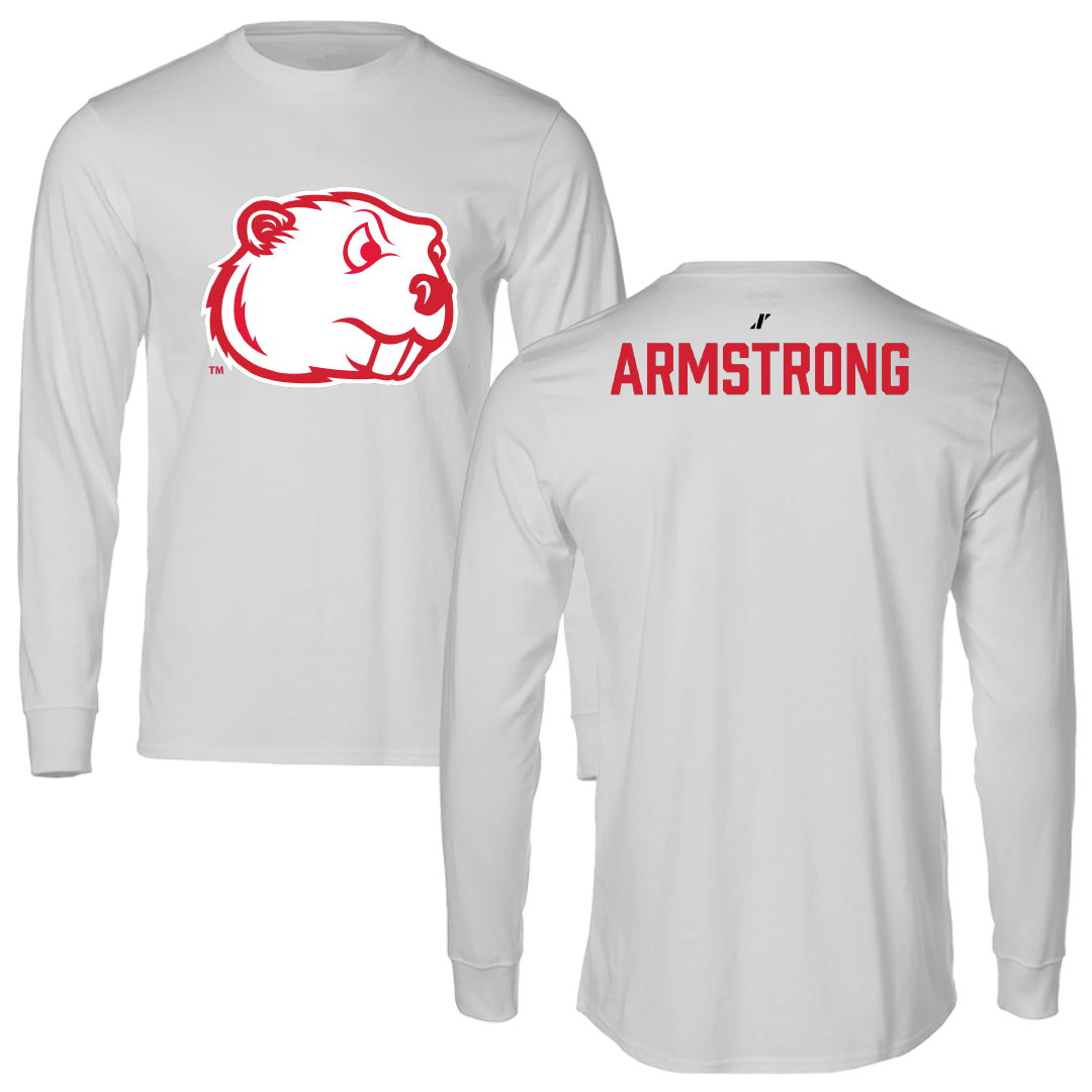Minot State University Wrestling (M) Light Gray Long Sleeve - Jasper Armstrong