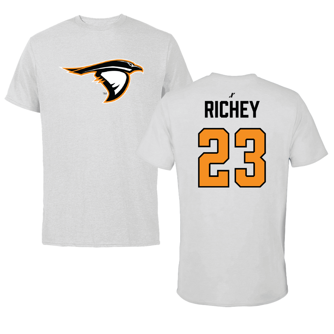 Anderson University (Indiana) Baseball Light Gray Performance Tee - #23 Braden Richey