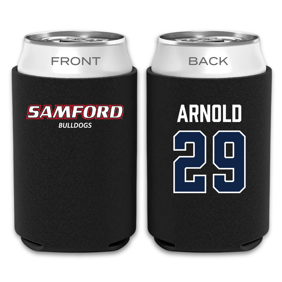 Samford University Baseball Black Can Cooler - #29 Andrew Arnold