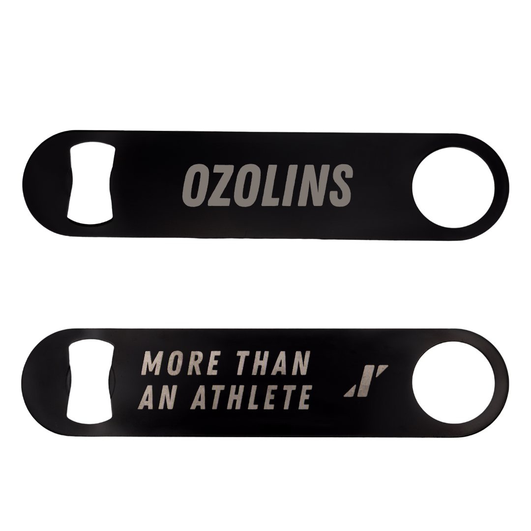 University of Illinois Tennis Black Bottle Opener - Karlis Ozolins