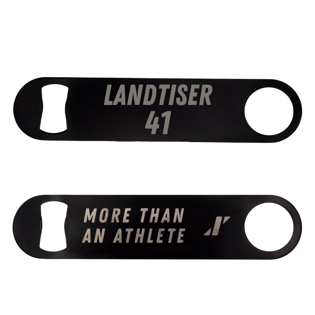 Baseball Black Bottle Opener - #41 Colton Landtiser