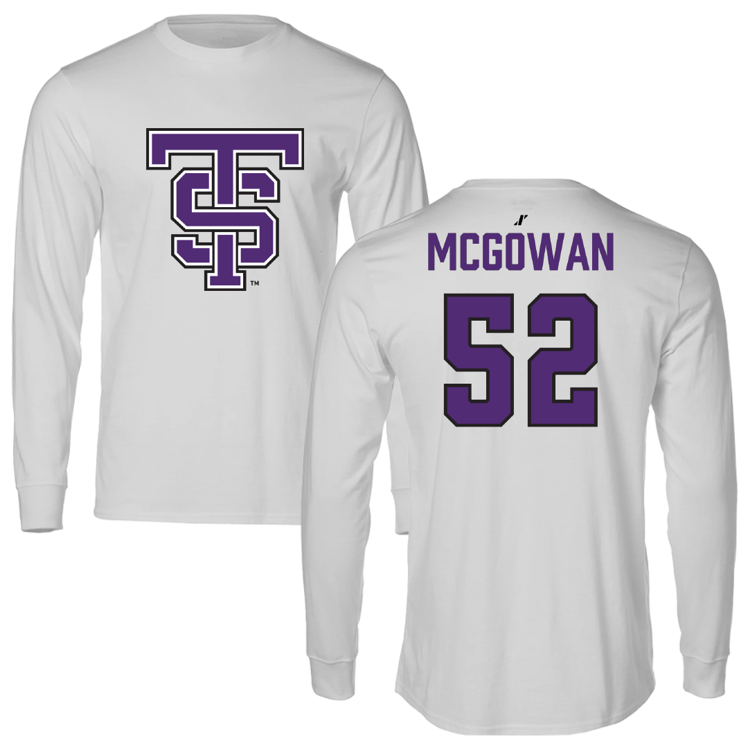 University of St. Thomas (Minnesota) Basketball Light Gray Long Sleeve - #52 Savannah McGowan