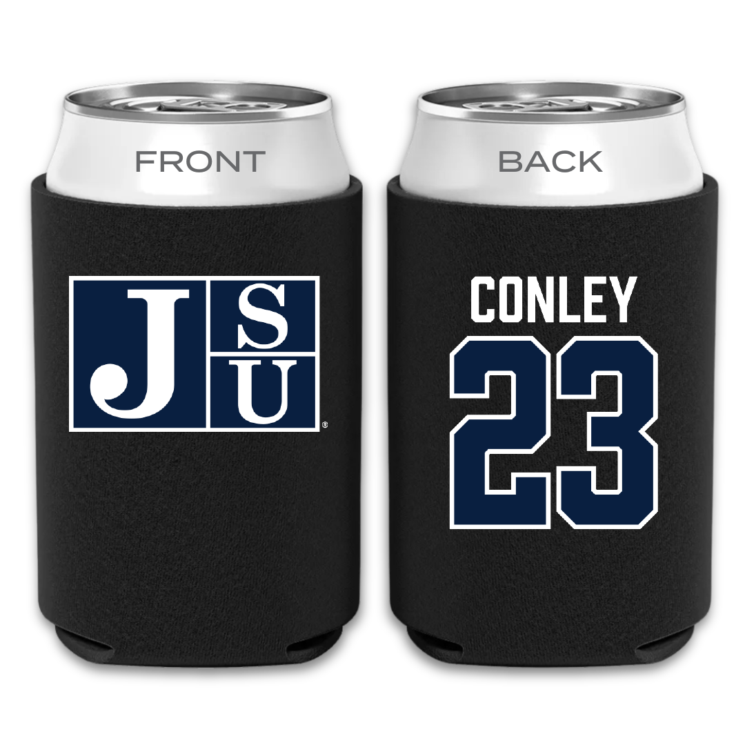 Jackson State University Football Black Can Cooler - #23 Kierrie Conley