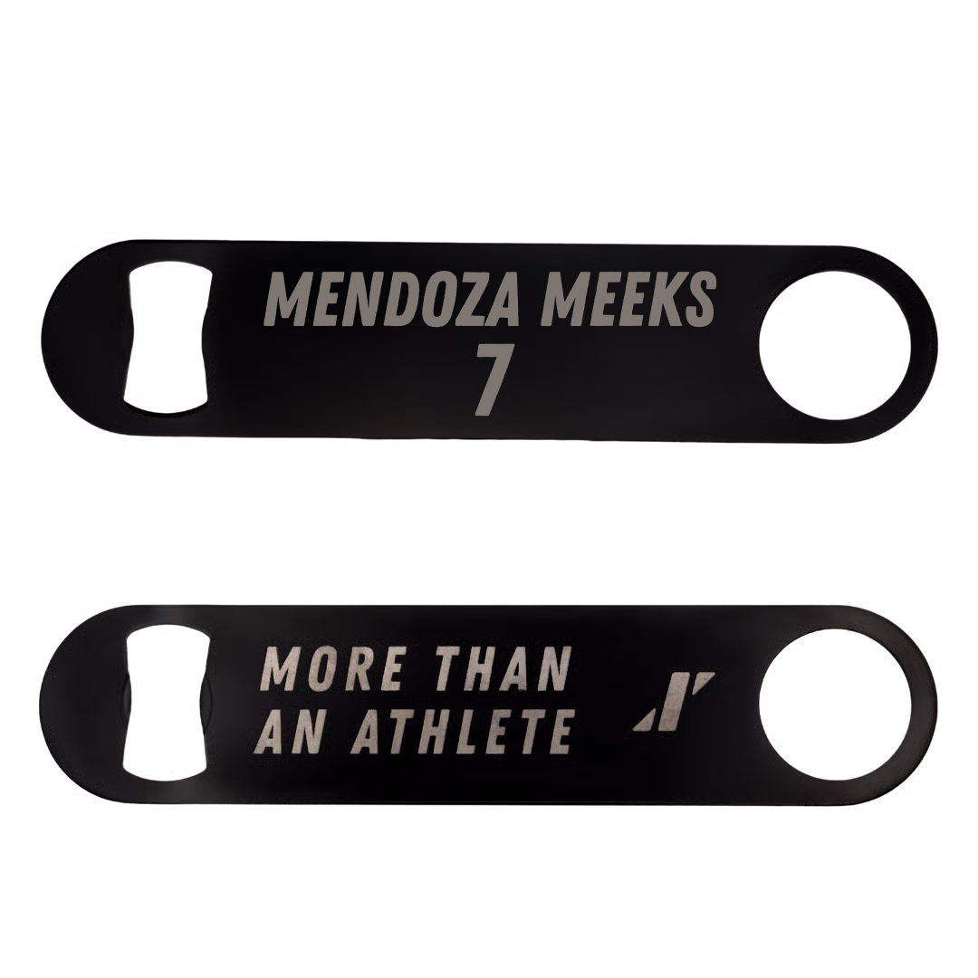Soccer (W) Black Bottle Opener - #7 Selena Mendoza Meeks