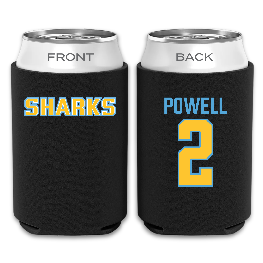 Long Island University Ice Hockey Black Can Cooler - #2 Trent Powell