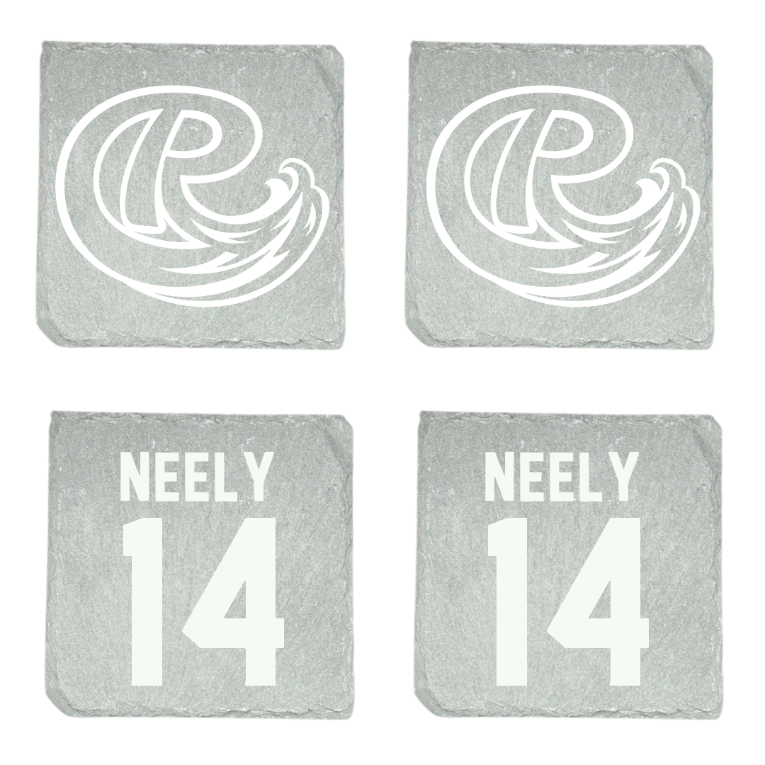 Roosevelt University Baseball Stone Coaster (4 Pack)  - #14 Liam Neely