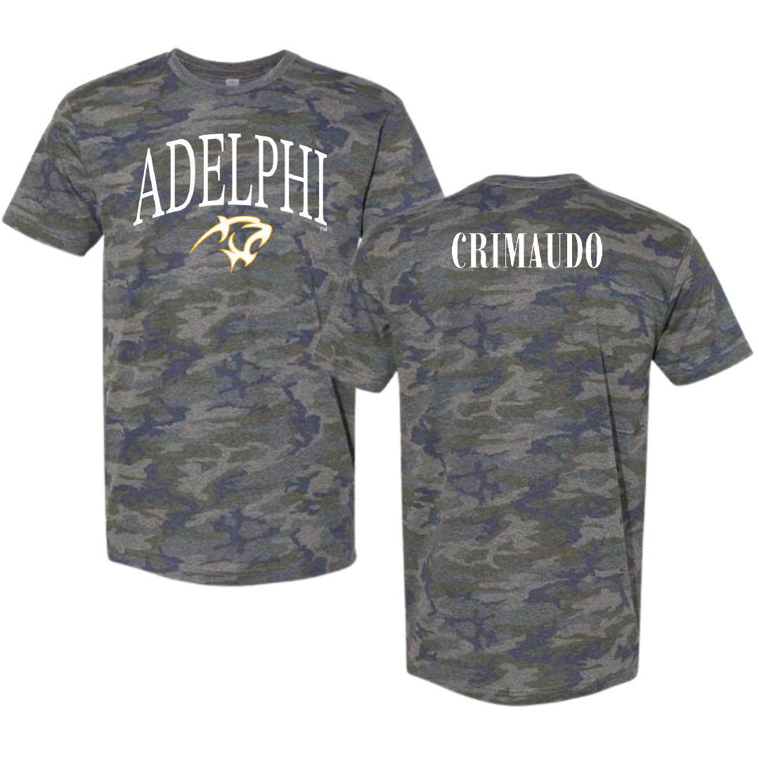 Adelphi University Dance Vintage Camo Tee - Isabella Crimaudo