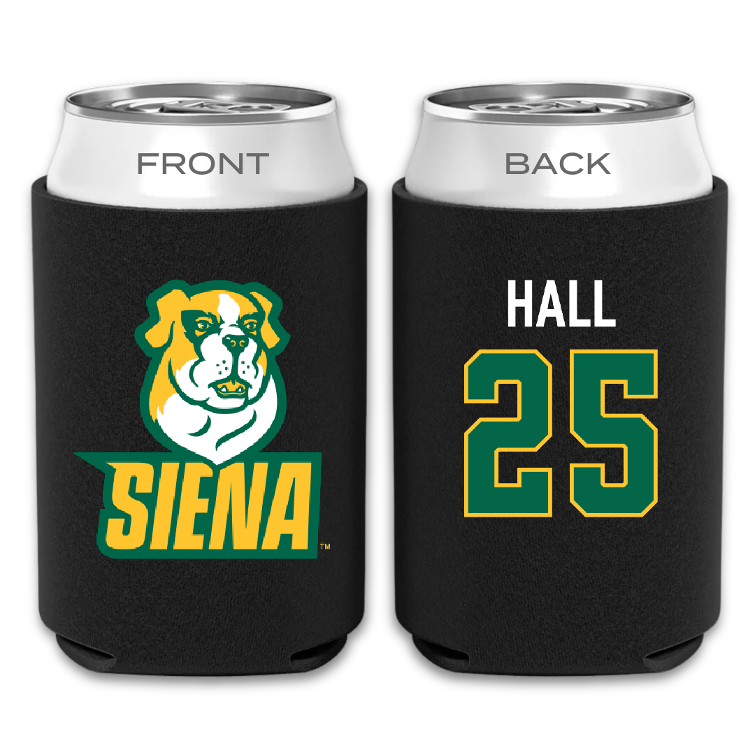 Siena University Rugby (M) Black Can Cooler - #25 Jon Hall