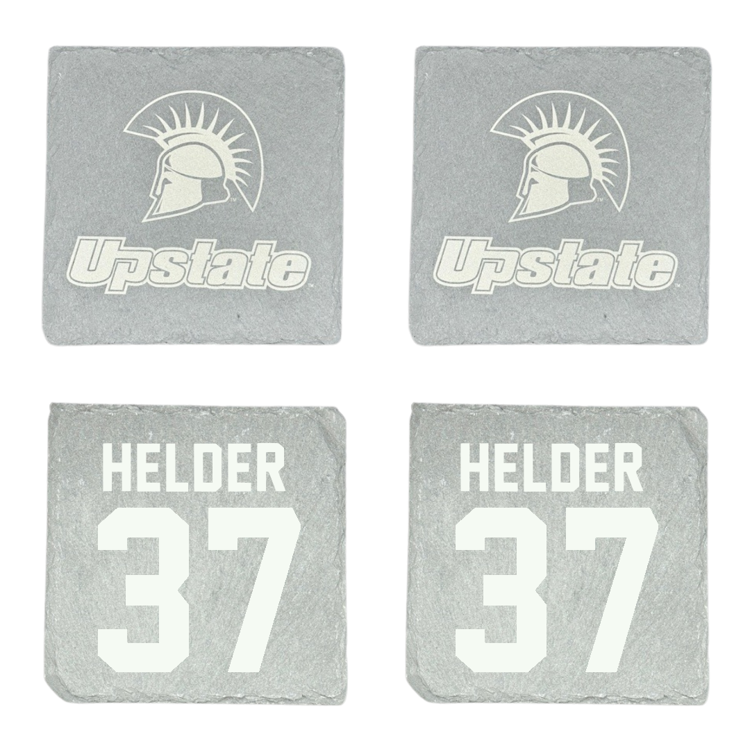 University of South Carolina-Upstate Baseball Stone Coaster (4 Pack)  - #37 Gabe Helder