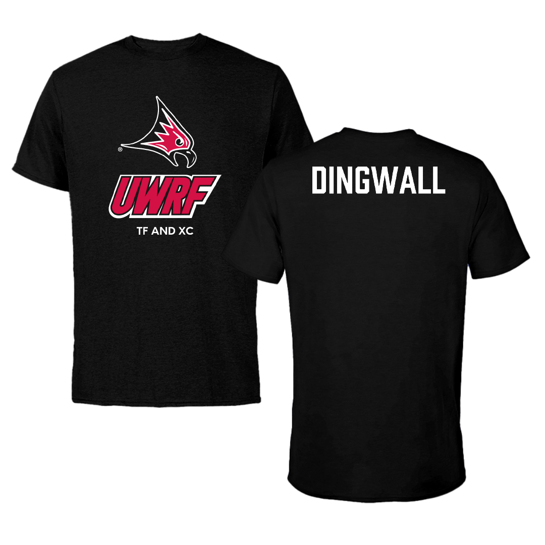 University of Wisconsin-River Falls TF and XC Black Performance Tee - Ryan Dingwall