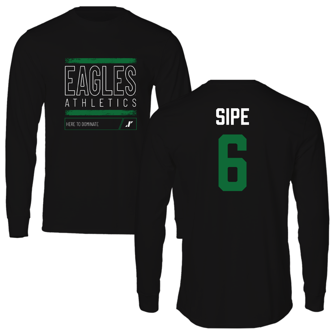 Eastern Michigan University Volleyball Black Dominate Long Sleeve - #6 Madelyn Sipe