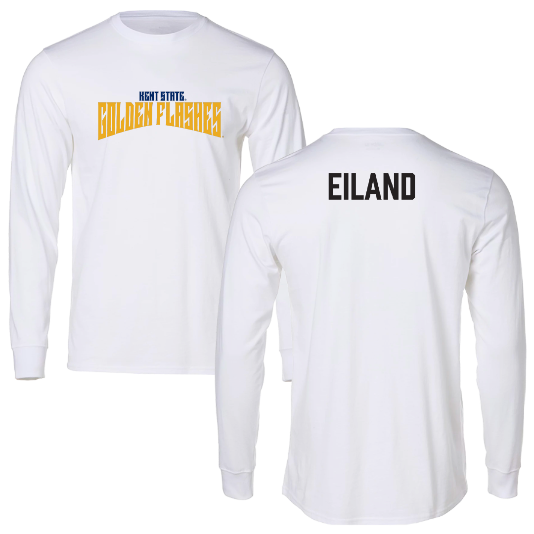 Kent State University TF and XC White Classic Long Sleeve - Laila Eiland