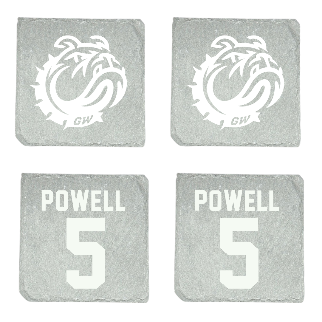Gardner-Webb University Basketball (W) Stone Coaster (4 Pack)  - #5 Rafferty Powell