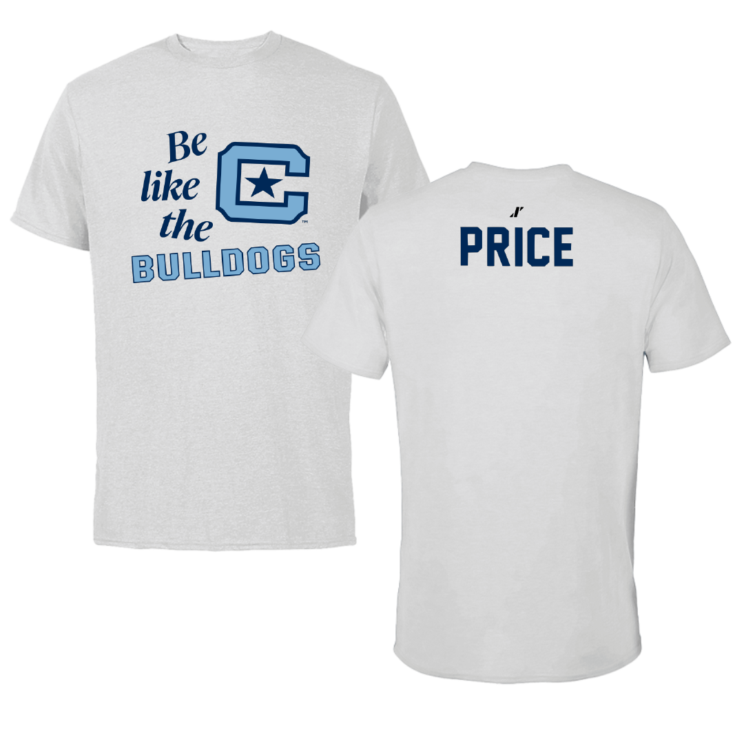 The Citadel Wrestling Light Gray Be Like Us Performance Tee - Roy Price