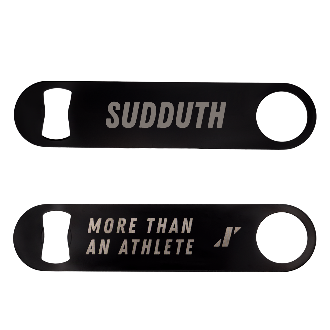 University of Illinois TF and XC Black Bottle Opener - Tyler Sudduth