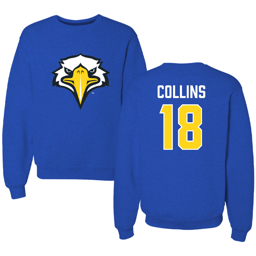 Morehead State University Softball Blue Crewneck - #18 Sophie Collins