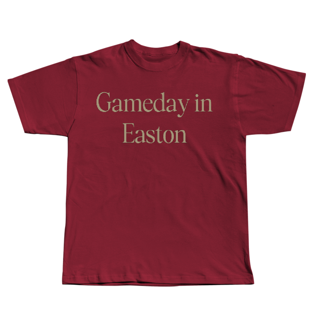 Lafayette College Basketball (M) Cardinal Gameday Tee - #22 Chris Rubayo
