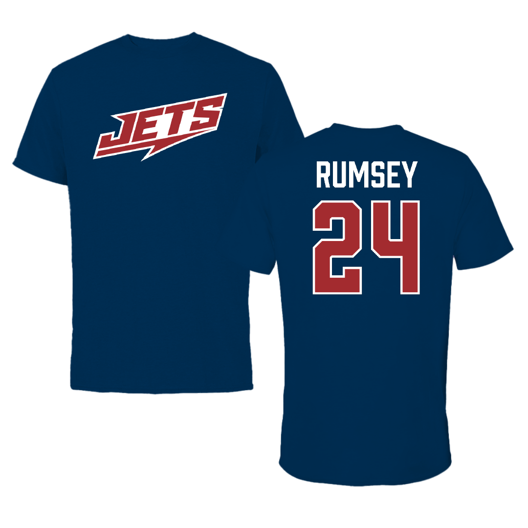 Newman University Softball Navy Tee - #24 Audry Rumsey