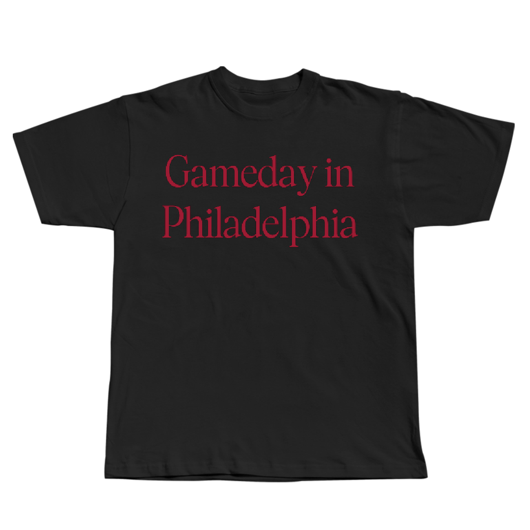 Saint Joseph's University Basketball (M) Black Gameday Tee - #0 Derek Simpson