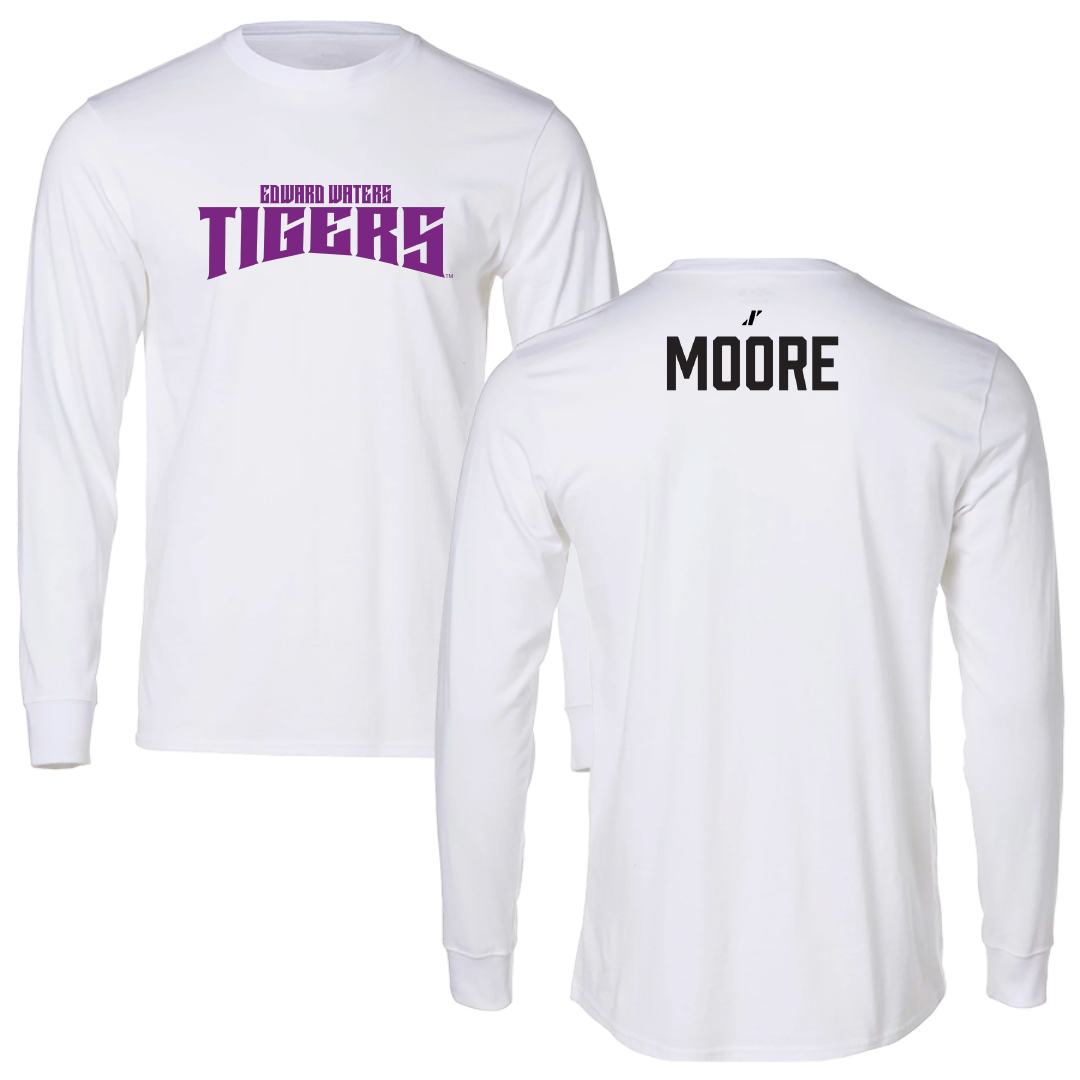 Edward Waters University Cheer White Classic Long Sleeve - Avery Moore