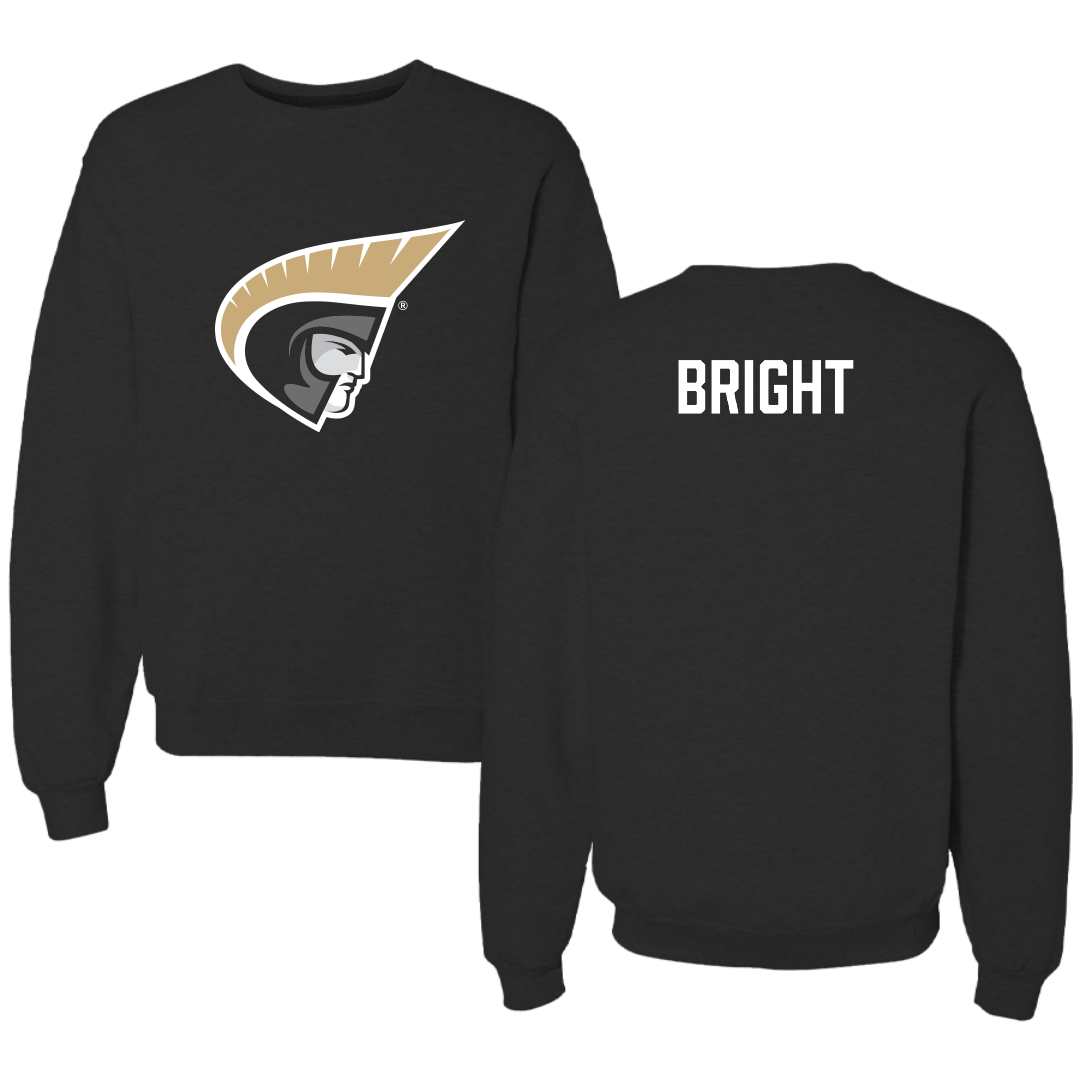 Anderson University (South Carolina) TF and XC Black Crewneck - Marcus Bright