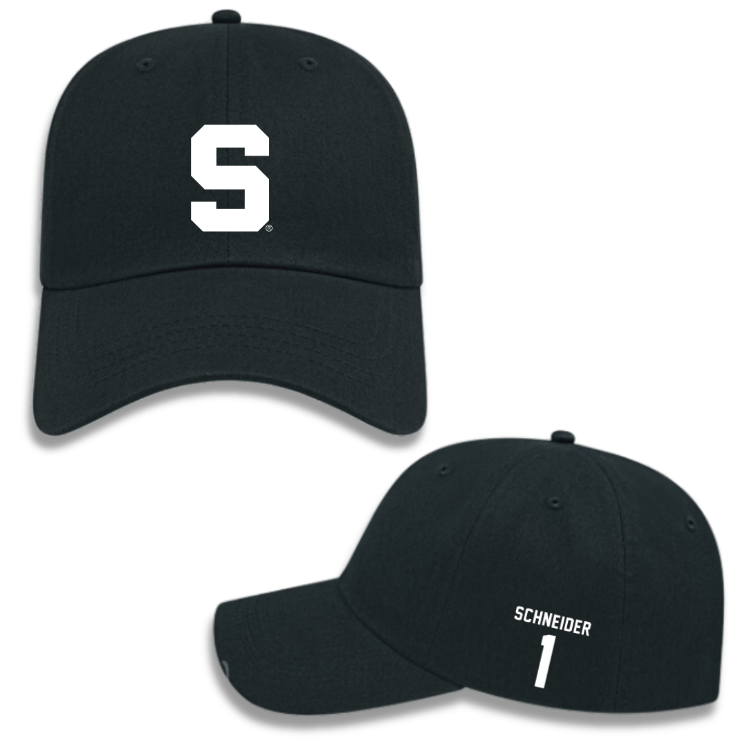 Michigan State University Volleyball (W) Black Hat - #1 Lia Schneider