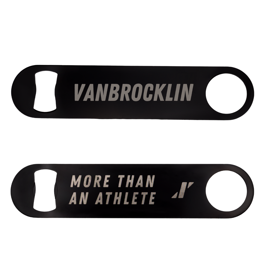 University of Utah Swimming & Diving Black Bottle Opener - Evan VanBrocklin