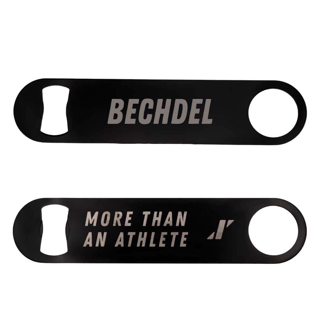 Eastern Michigan University TF and XC Black Bottle Opener - Eli Bechdel