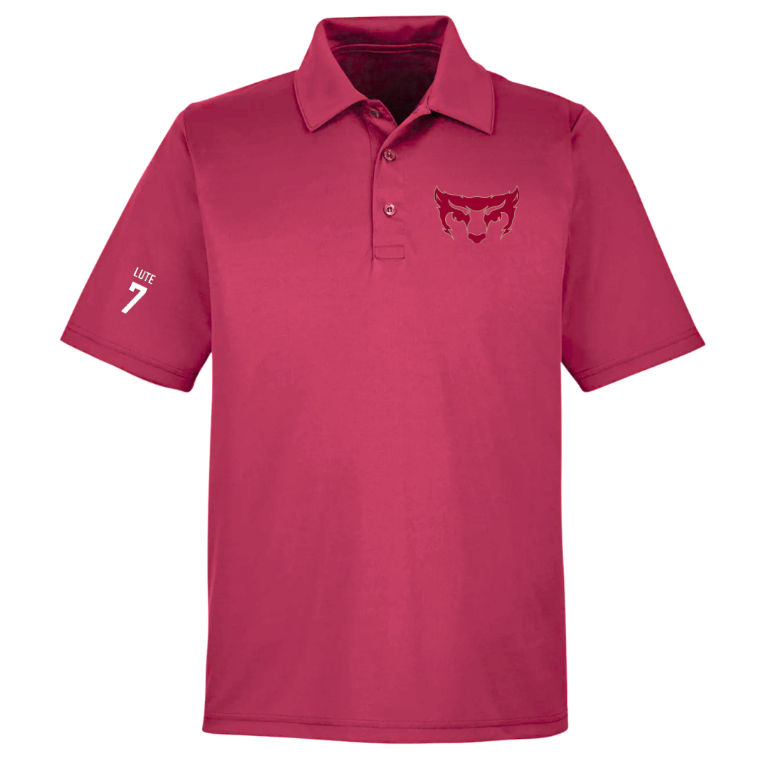 Willamette University Soccer (W) Cardinal Polo - #7 Samantha Lute