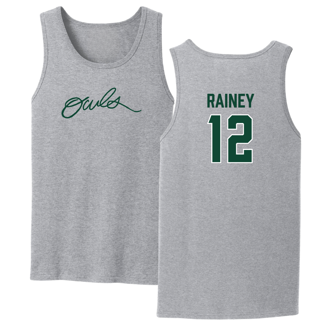 William Woods University Baseball Sport Gray Tank Top - #12 Evan Rainey