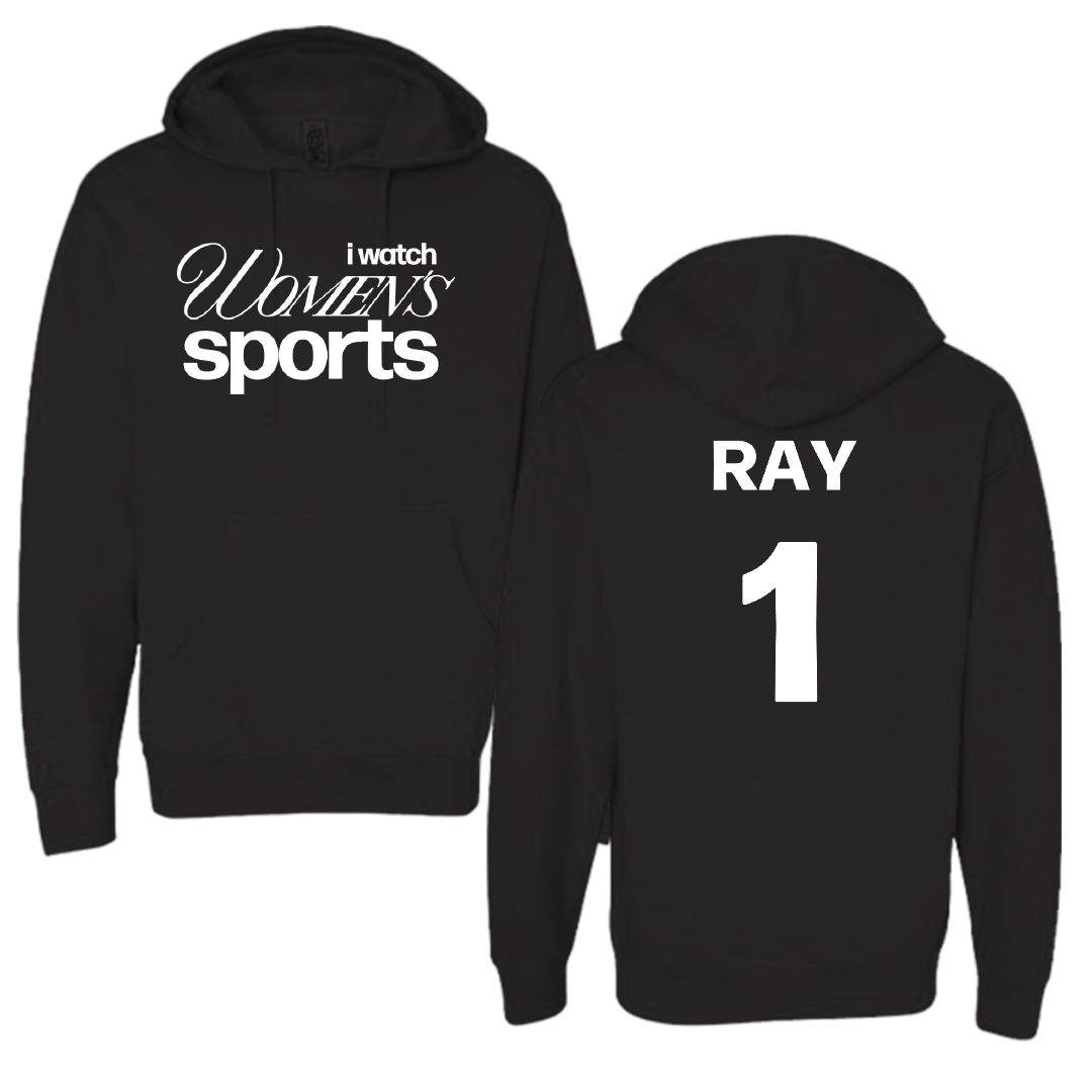 Texas A&M University-Kingsville Basketball Black WHM Hoodie - #1 Shelby Ray