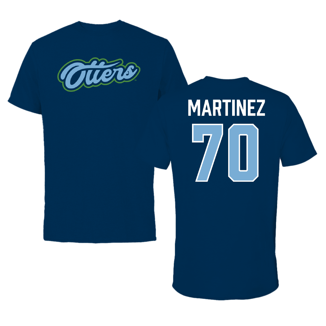 Cal State Monterey Bay Softball Navy Performance Tee - #70 Nevaeh Martinez