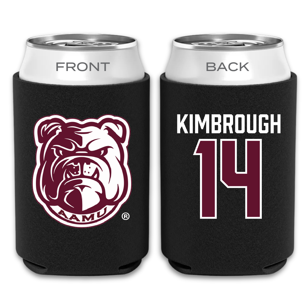 Alabama A&M University Baseball Black Can Cooler - #14 Omar Kimbrough