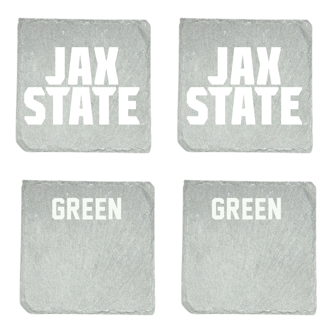 Jacksonville State University TF and XC Stone Coaster (4 Pack)  - Sam Green
