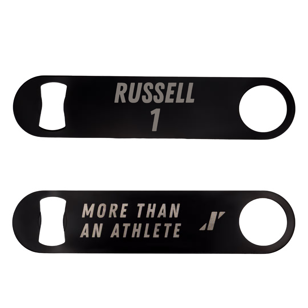 Baseball Black Bottle Opener - #1 Landon Russell