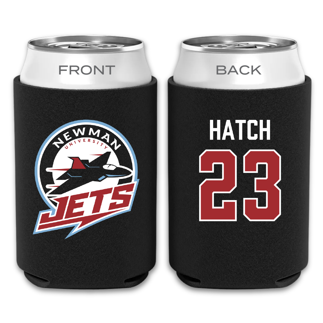 Newman University Bowling Black Can Cooler - #23 Kevin Hatch