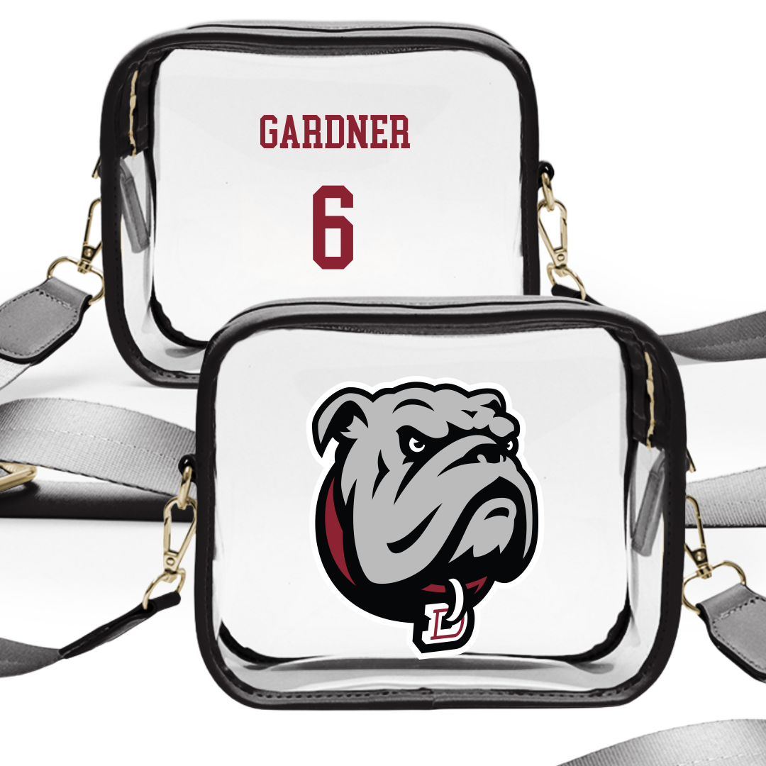 Dean College Lacrosse (M) Black Clear Stadium Bag - #6 Kevin Gardner