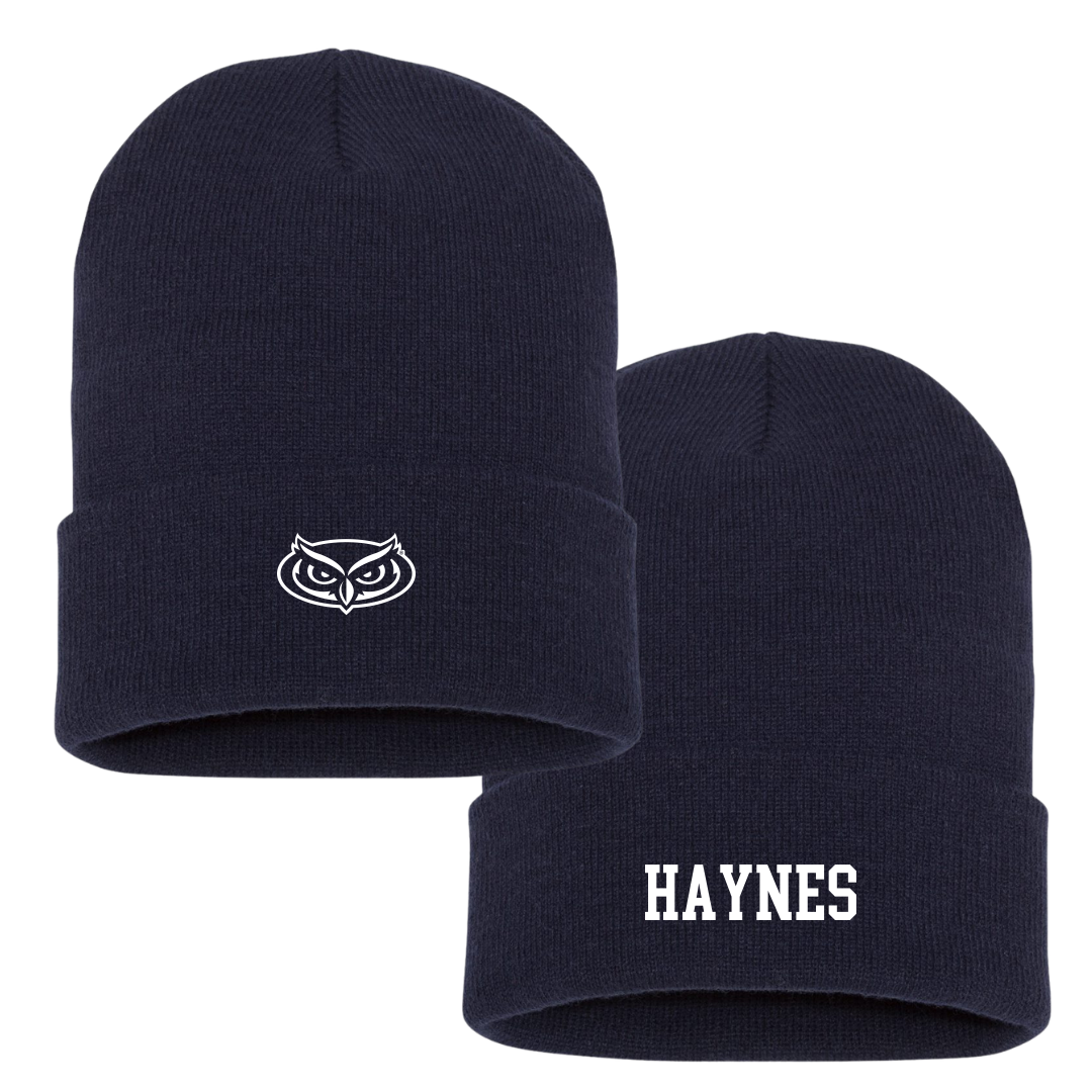 Florida Atlantic University Cheer Navy Beanie - Trista Haynes